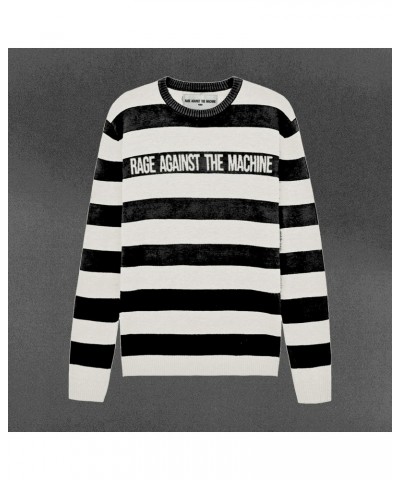 $32.00 Rage Against The Machine Striped Sweater Sweatshirts