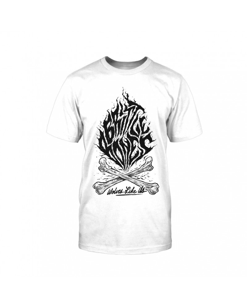 $7.50 Wolves Like Us "Brittle Bones (White)" T-Shirt Shirts