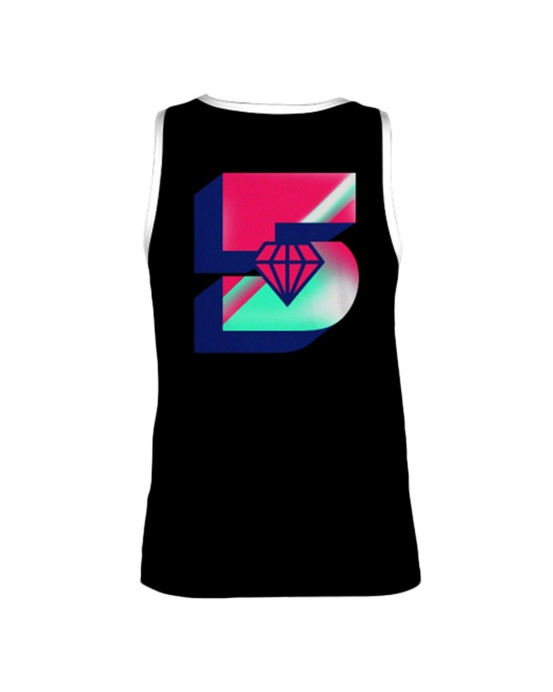 $10.25 Family Force 5 BZRK Black Tank Top (Black) Shirts