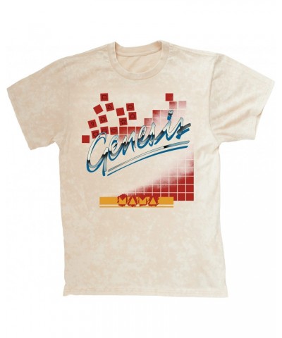 $11.38 Genesis T-shirt | Mama 1983 Album Design Mineral Wash Shirt Shirts