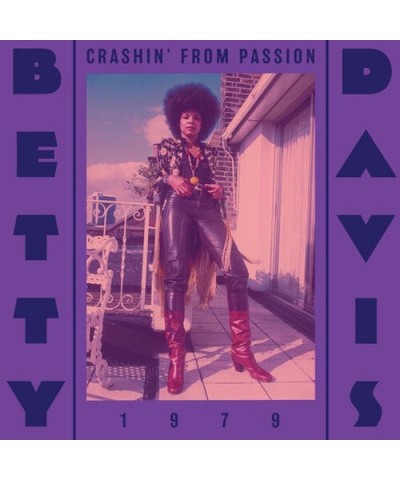 $11.37 Betty Davis CRASHIN' FROM PASSION - RED Vinyl Record Vinyl