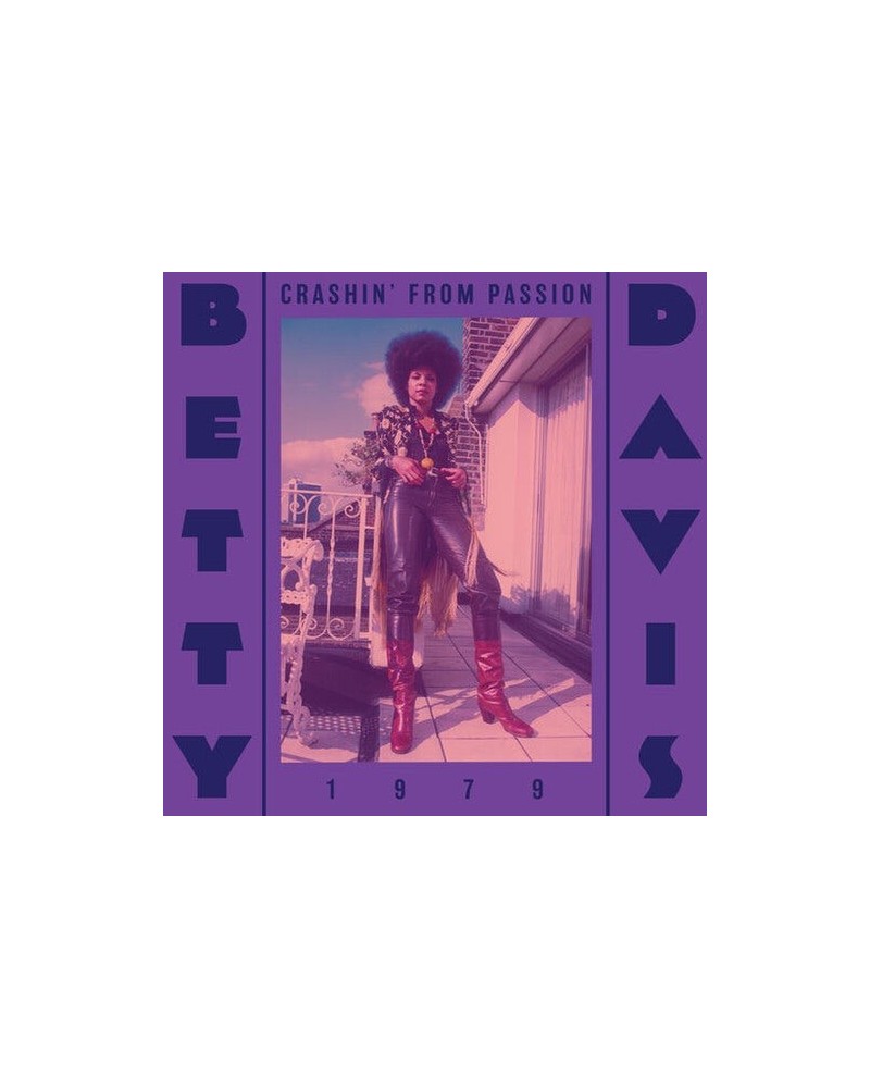 $11.37 Betty Davis CRASHIN' FROM PASSION - RED Vinyl Record Vinyl