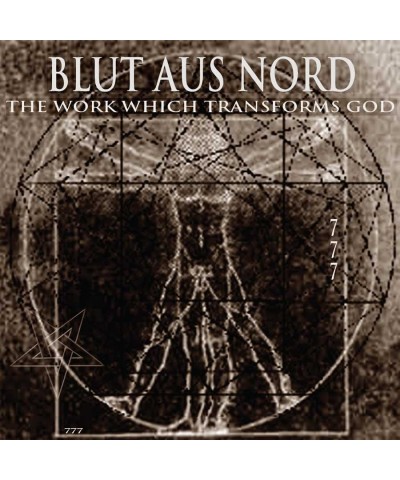 $15.60 Blut Aus Nord WORK WHICH TRANSFORMS GOD (HALF ULTRA CLEAR / HALF BLACK VINYL) Vinyl Record Vinyl