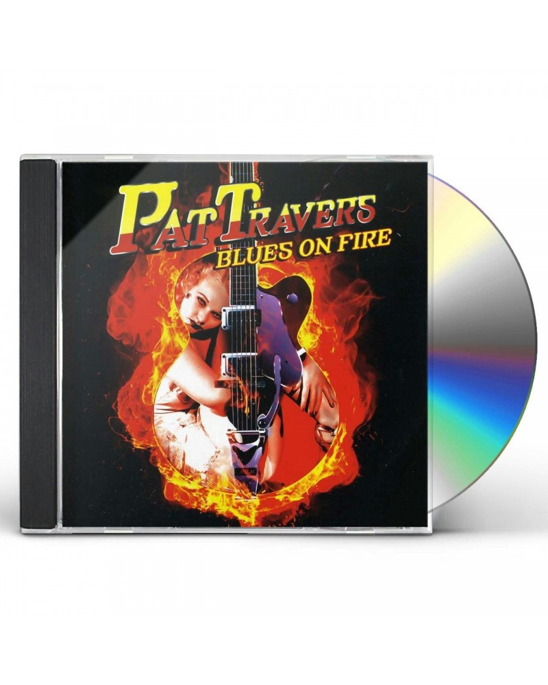 $6.50 Pat Travers BLUES ON FIRE CD CD