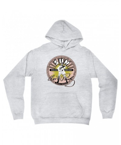 $13.18 Elvis Presley Sun Records Hoodie | SIgnature With Burst Sun Records Hoodie Sweatshirts