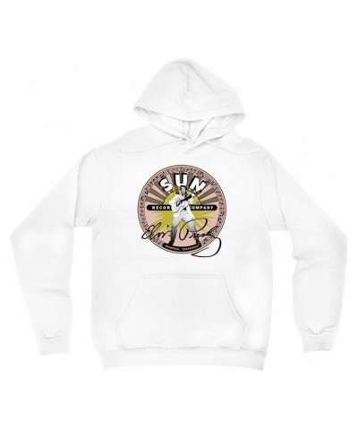 $13.18 Elvis Presley Sun Records Hoodie | SIgnature With Burst Sun Records Hoodie Sweatshirts