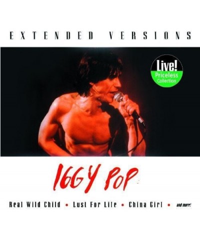 $3.35 Iggy Pop EXTENDED VERSIONS CD CD