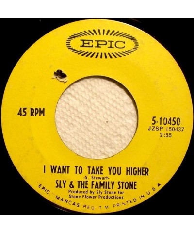 $17.40 Sly & The Family Stone I WANT TO TAKE YOU HIGHER Vinyl Record - Holland Release Vinyl