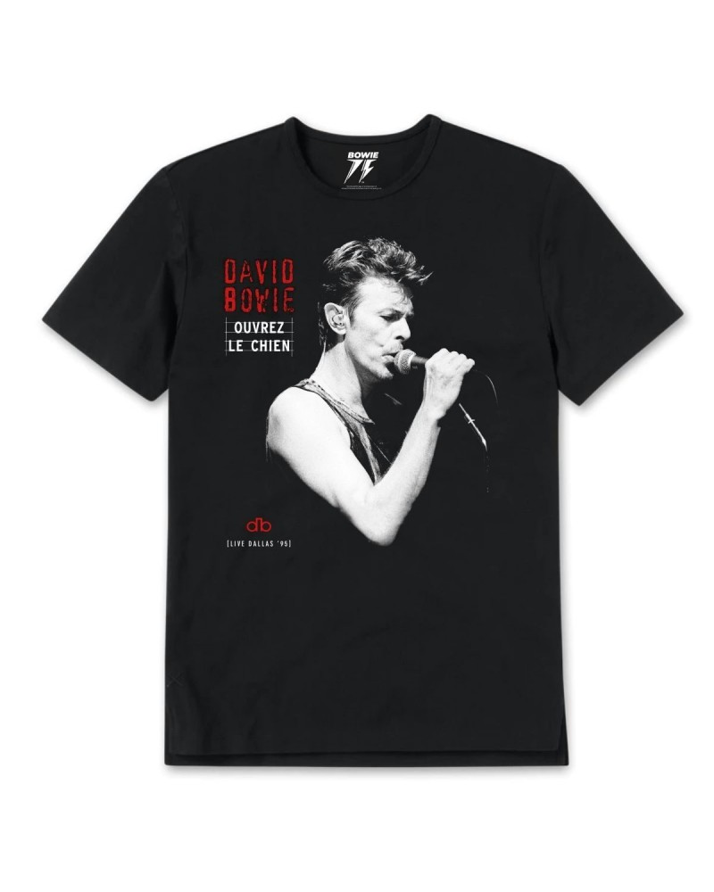 $13.44 David Bowie Ouvrez Le Chien Dallas 95 T-shirt Shirts