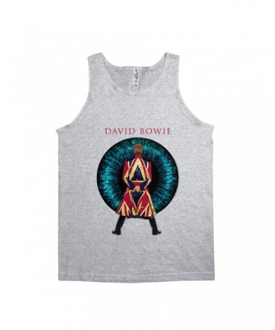 $9.98 David Bowie Unisex Tank Top | Live And Well Eye Image Shirt Shirts