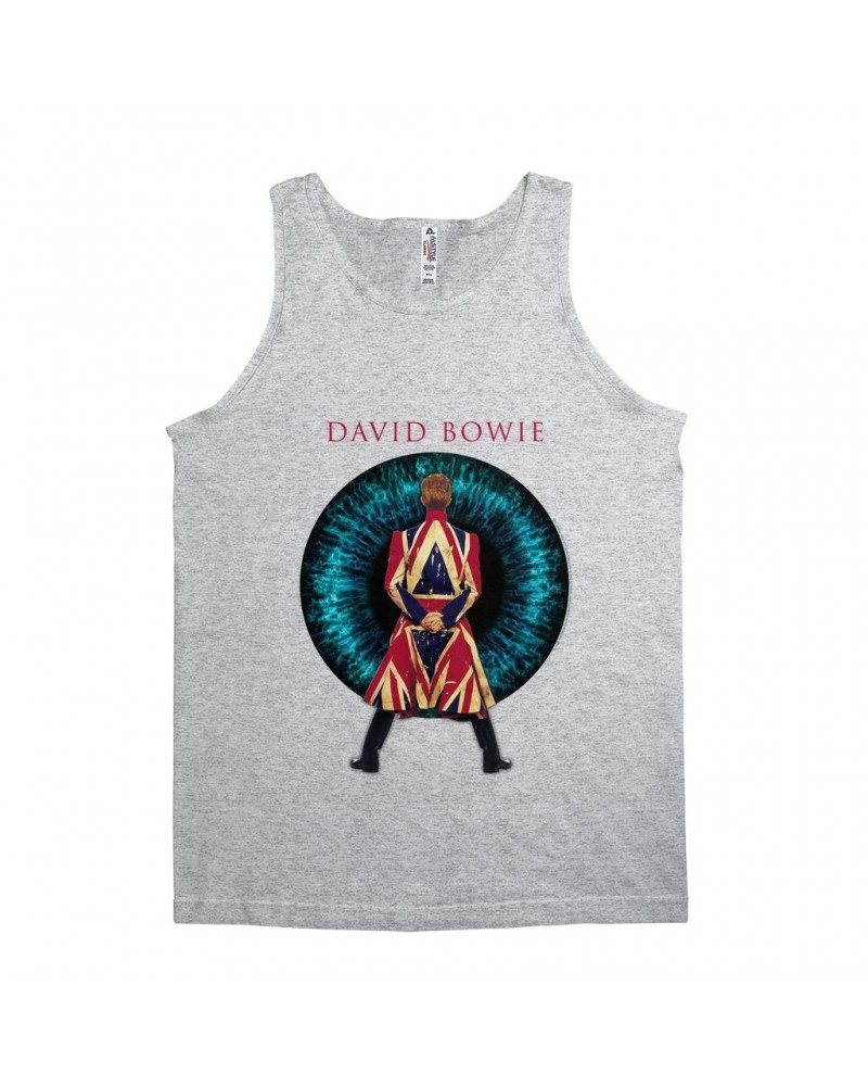 $9.98 David Bowie Unisex Tank Top | Live And Well Eye Image Shirt Shirts