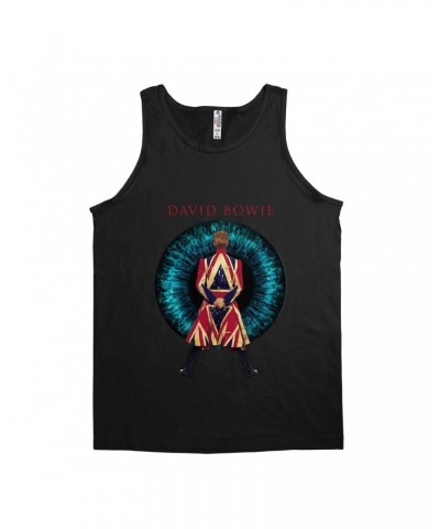 $9.98 David Bowie Unisex Tank Top | Live And Well Eye Image Shirt Shirts