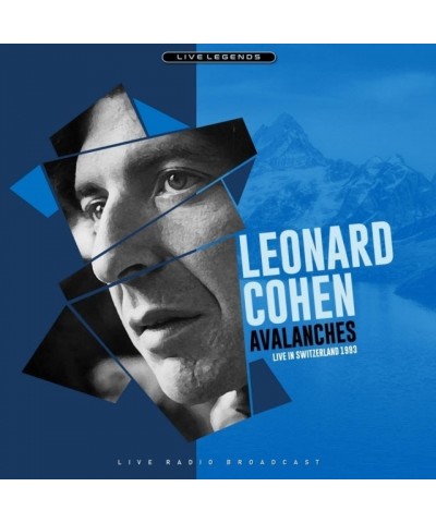 $17.92 Leonard Cohen LP Vinyl Record - Avalanches (Blue Vinyl) Vinyl