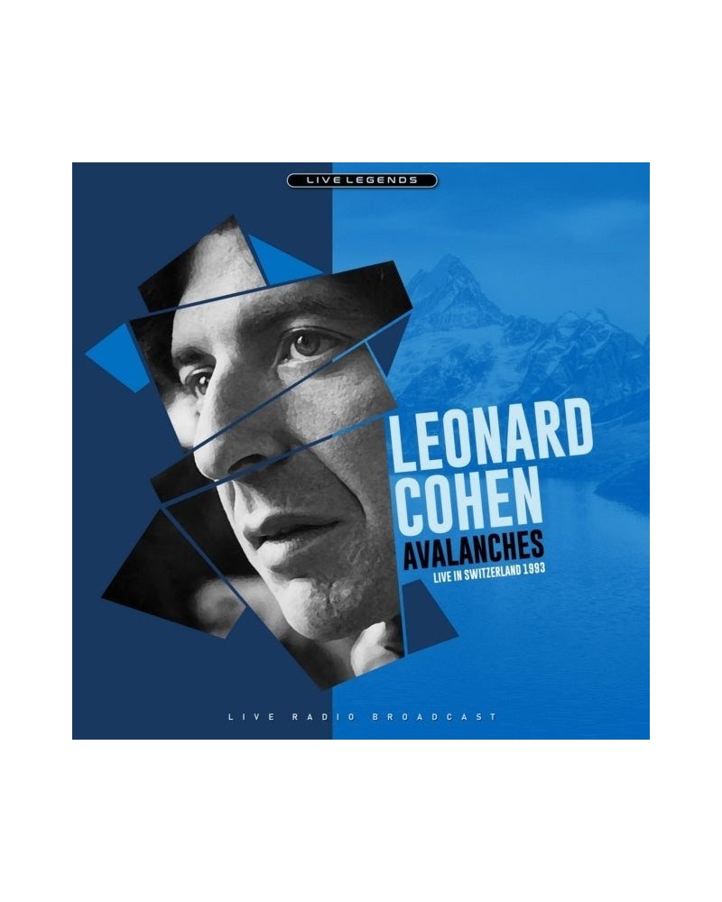 $17.92 Leonard Cohen LP Vinyl Record - Avalanches (Blue Vinyl) Vinyl