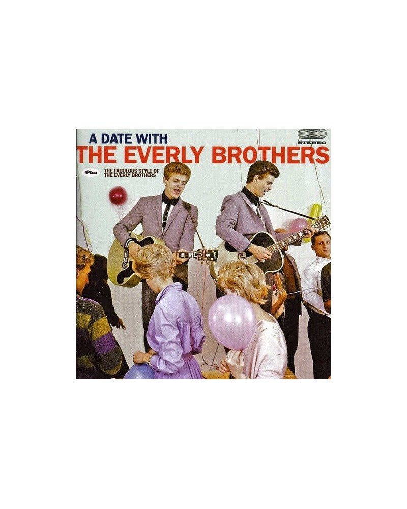 $4.61 The Everly Brothers DATE WITH THE EVERLY BROTHERS / FABULOUS STYLE CD CD