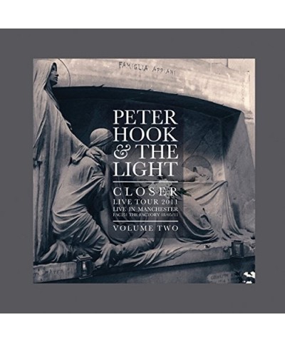 $12.39 Peter Hook and The Light CLOSER: LIVE IN MANCHESTER VOL.2 (140G GREY VINYL) Vinyl Record Vinyl