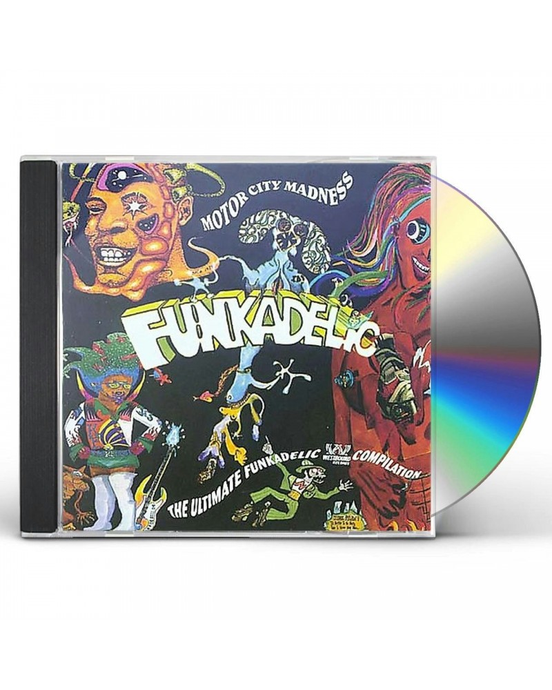 $6.37 Funkadelic MOTOR CITY MADNESS: THE ULTIMATE COLLECTION CD CD