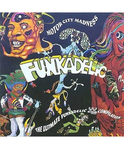 $6.37 Funkadelic MOTOR CITY MADNESS: THE ULTIMATE COLLECTION CD CD