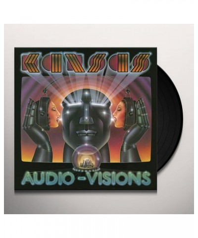 $19.00 Kansas AUDIO VISIONS - 180 Gram Blue & Black Colored Vinyl Record Vinyl