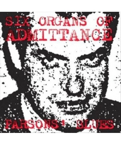 $5.52 Six Organs Of Admittance PARSON'S BLUES Vinyl Record Vinyl