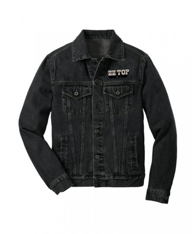 $71.75 ZZ Top Raw Black Denim Jacket Outerwear