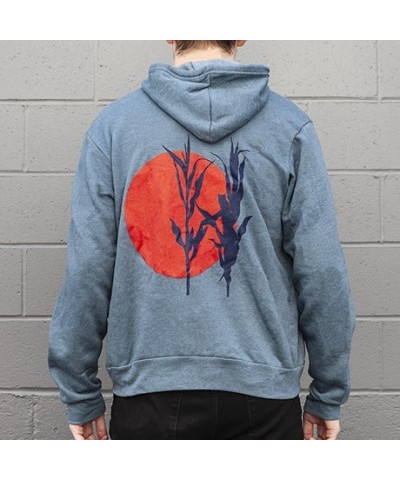 $17.20 American Football Red Sun Zip-Up Sweatshirt Sweatshirts