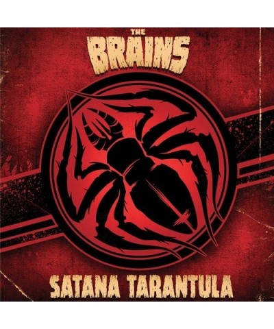 $7.65 The Brains SATANA TARANTULA - GOLD/RED SPLATTER Vinyl Record Vinyl