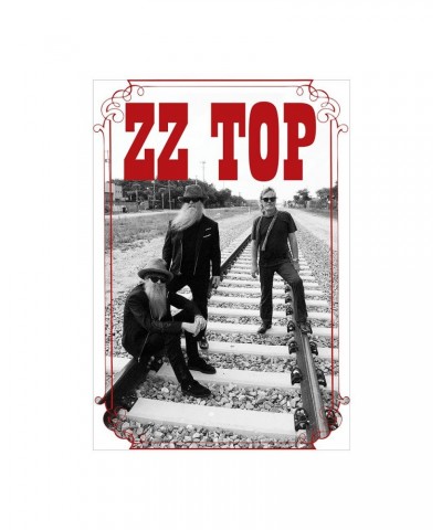 $7.03 ZZ Top On The Tracks Poster Decor