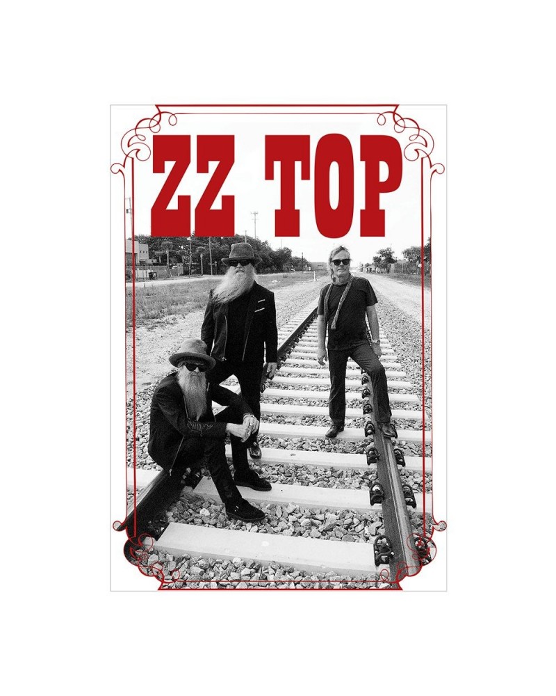 $7.03 ZZ Top On The Tracks Poster Decor