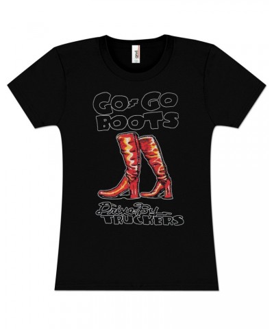 $4.80 Drive-By Truckers Ladies Black Go-Go Boots T-Shirt Shirts