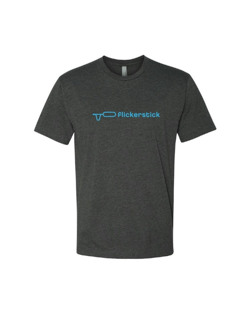 $11.40 Flickerstick Charcoal Logo Tee Shirts