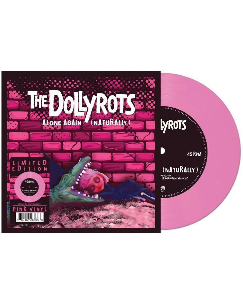 $5.26 The Dollyrots Alone Again (Naturally) - Pink Vinyl Record Vinyl