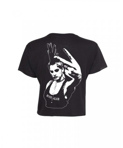 $12.00 The Distillers Deuces Womens Crop Tee Shirts