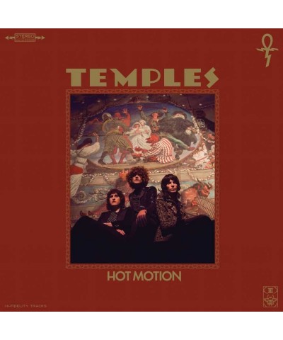 $11.27 Temples Hot Motion (LP)(Forest Green/Tan with Red/Yellow Sp Vinyl Record Vinyl