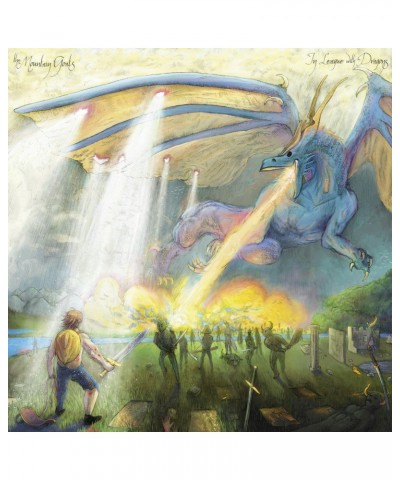 $20.58 The Mountain Goats IN LEAGUE WITH DRAGONS (HARDCORE EDITION/2LP/YELLOW/GREEN MARBLE VINYL/7 INCH/DL CODE) Vinyl Record...