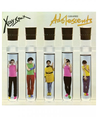 $10.50 X-Ray Spex GERMFREE ADOLESCENTS (X-RAY CLEAR VINYL EDITION) Vinyl Record Vinyl