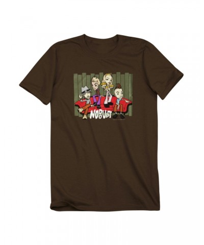 $7.00 No Doubt Lounge Brown T-Shirt Shirts