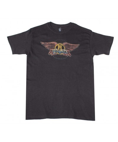 $5.46 Aerosmith T Shirt | Aerosmith Classic Logo T-Shirt Shirts